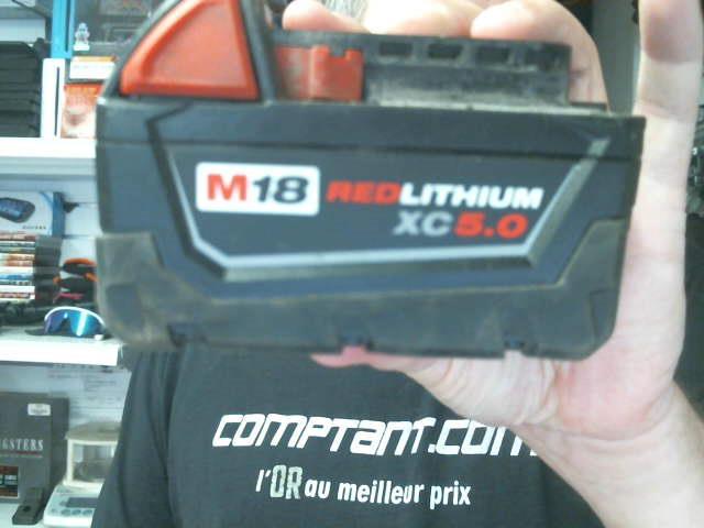 Batterie milwaukee 5.0 amperes