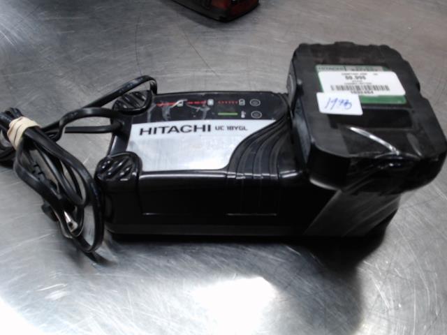 Chargeur et batterie hitachi