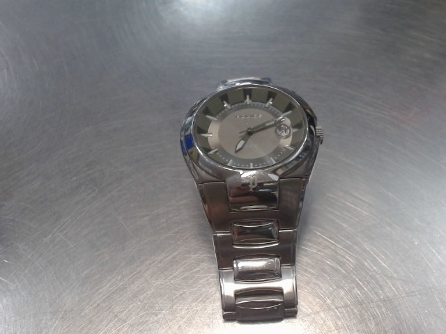 Montre police grise pour homme