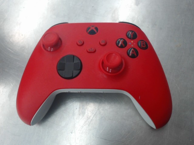 Manette xbox serie x rouge