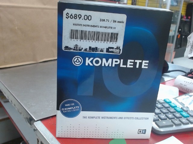 Logiciel komplete 10