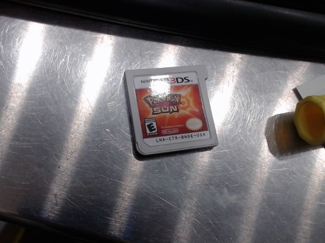 Pokemon sun sans pochette