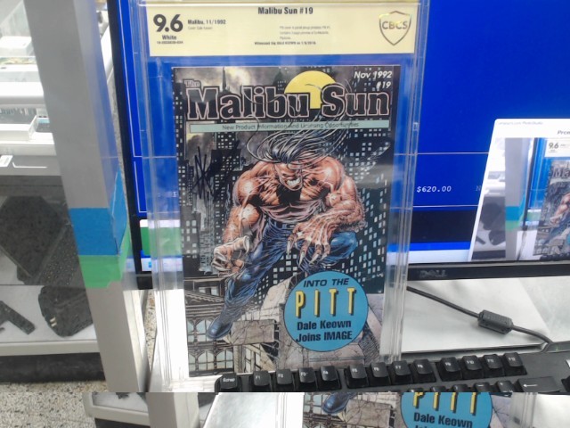 Comic cbcs 9.6+signature de l'auteur