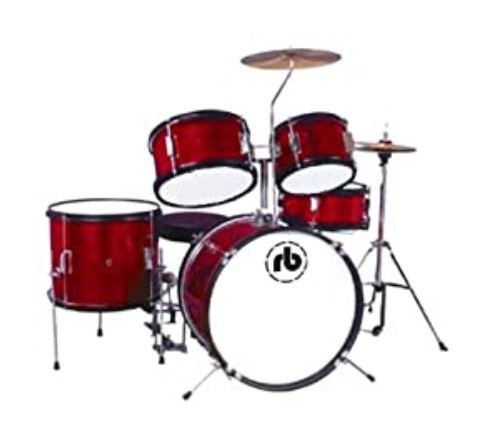 Drum kit 5 pieces avec symbals