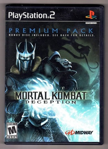 Mortal kombat deception premium pack ps2