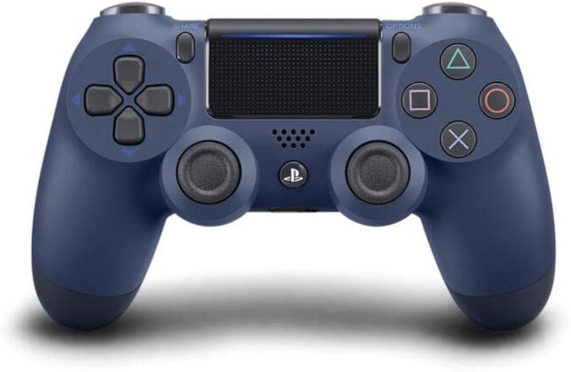 Manette de ps4 bleu et gris
