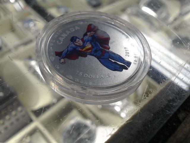 Coin 15 dollard silver