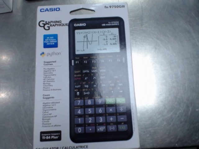 Calculatrice graphique casio fx-9750giii