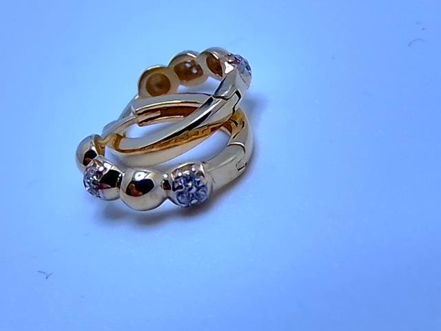 BOUCLES D OREILLES EN OR 10KT