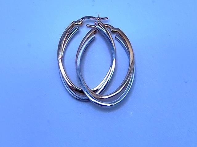 BOUCLES D OREILLES EN OR 10KT