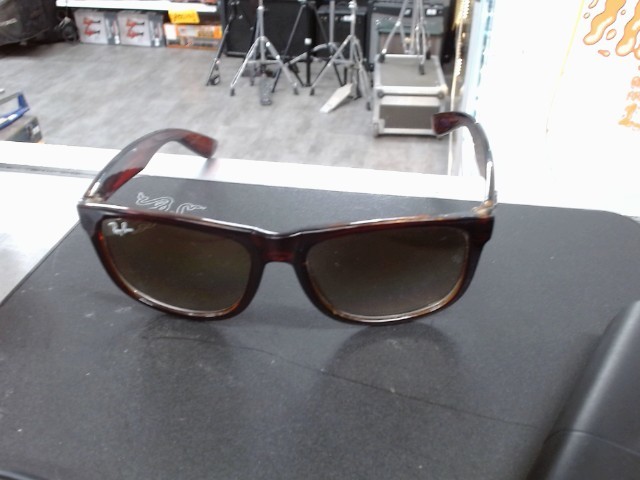 Lunette ray band brunes