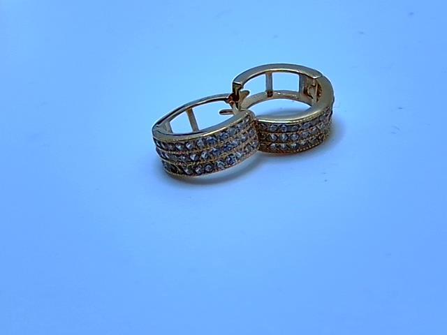 BOUCLES D OREILLES EN OR 10KT