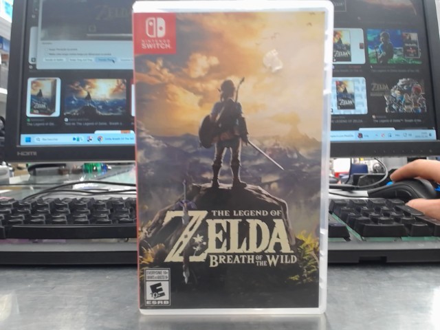 Jeu switch legend of zelda breath wild