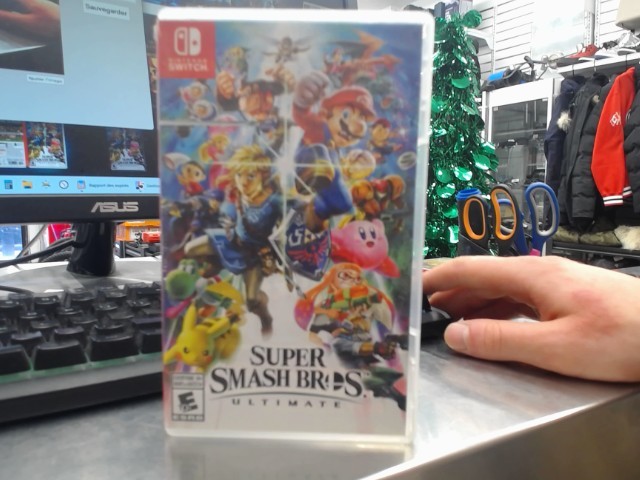 Jeu switch super smash bros ultimate