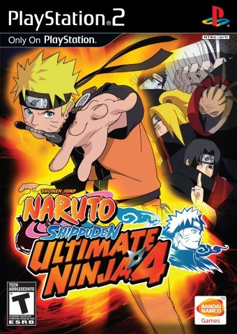 Naruto ultimate ninja 4 ps2