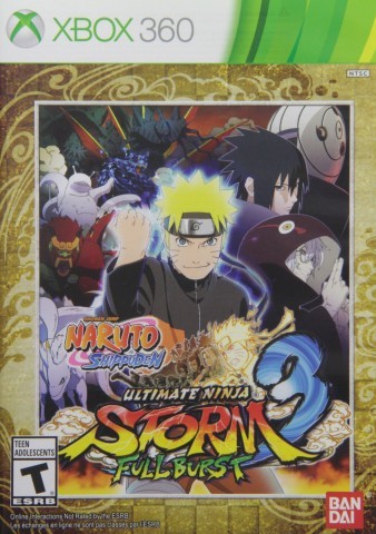 Naruto ultimate ninja storm 3 fullburst