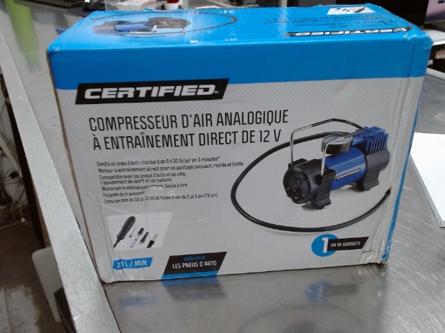 Compresseur air analogique