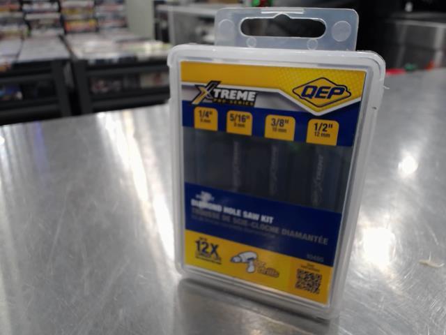 Diamond hole saw kit