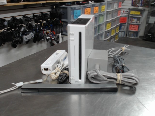 Console nintendo wii+man+joycon+fil