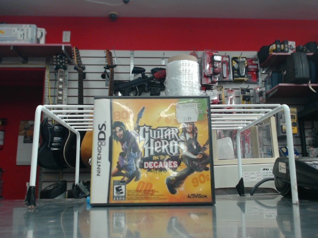 Guitar hero on tour decades