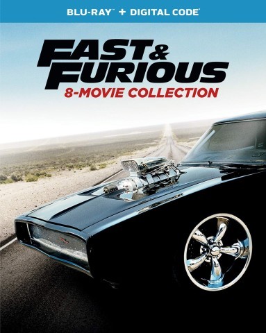 Fast & furious 8-movie collection blu-ra