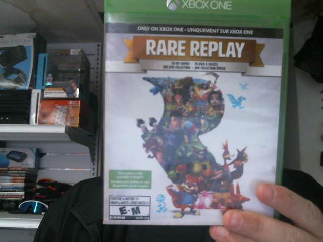 Rare replay
