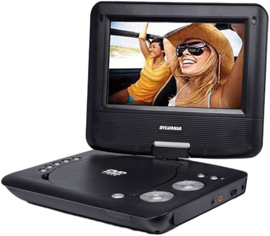 Portable dvd player swivel 7inch