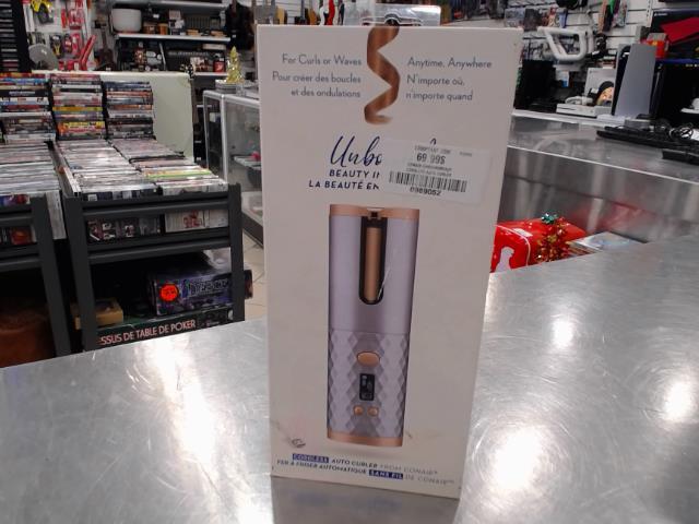 Cordless auto curler