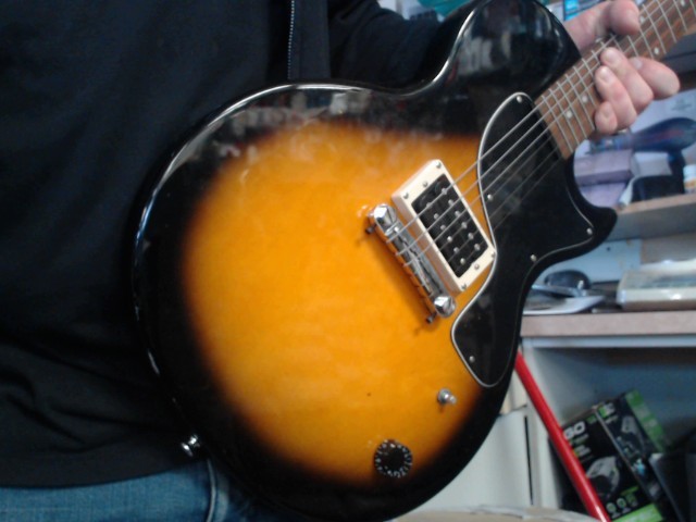 Les paul jr tobacco burst humbucker