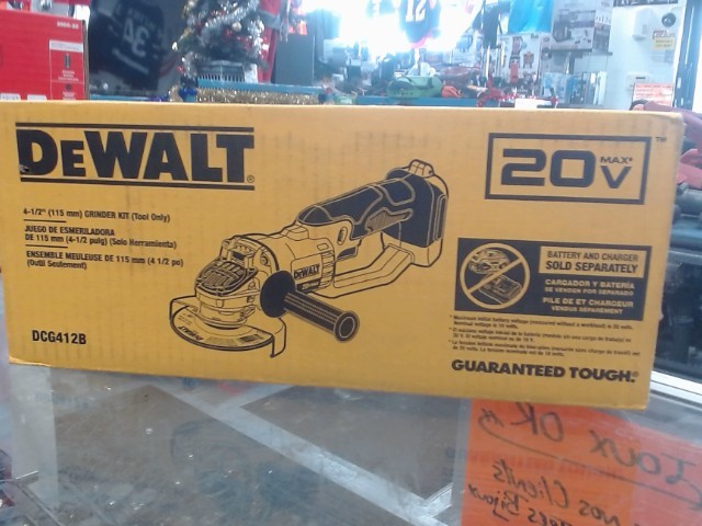 Grinder a batterie no batt/chrg (neuf)