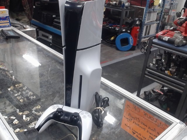 Console playsation 5 slim+man+fil+disc