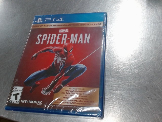 Spider-man game of the year edition new