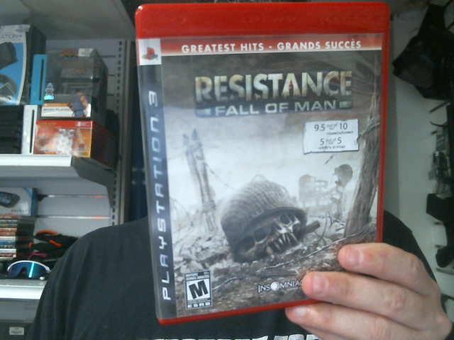 Resistance fall of man