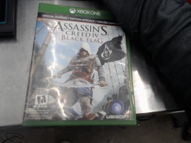 Jeu xbox one assassin's creed iv bf