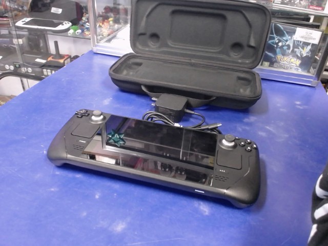 Console steam deck lcd 64gb + 512gb sd