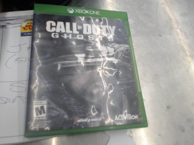 Jeu xbox one call of duty ghosts