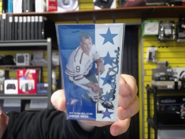 Carte gordie howe sign�