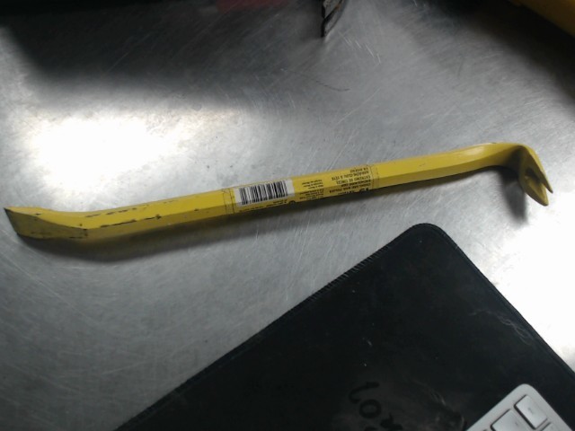 Arrache-clou a tete styanley jaune