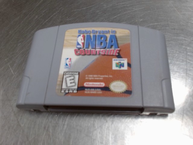 Kobe bryant in nba courtside