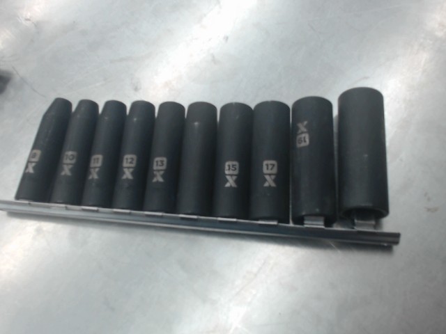 Set de 10 douilles maximum