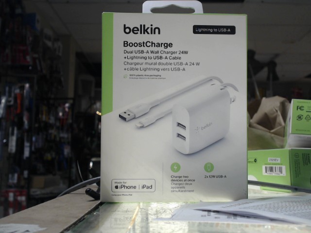 Usb charger 2x12w+cable