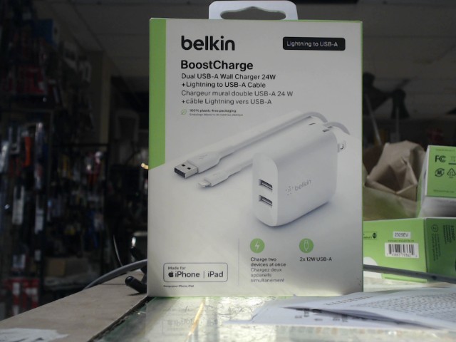 Usb charger 2x12w+cable