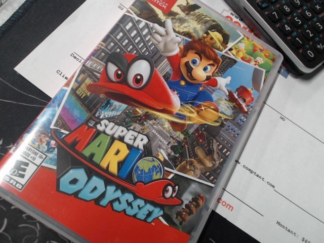Super mario odyssey switch