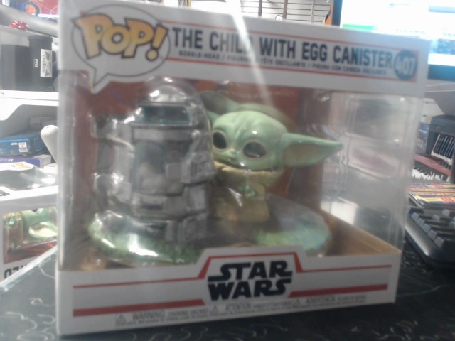 Funko pop 407 the child with egg caniste