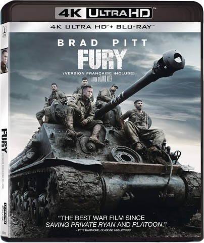 Brad pitt fury 4k