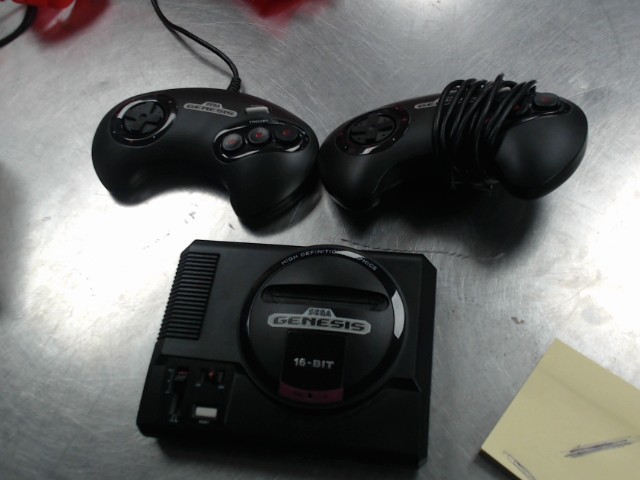 Console mini avec 2 manettes dans sac re