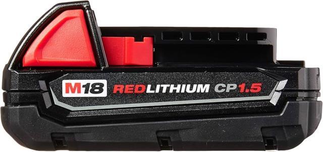 Milwaukee 1.5ah battery
