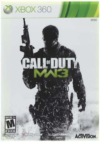 Call of duty mw3 xbox 360