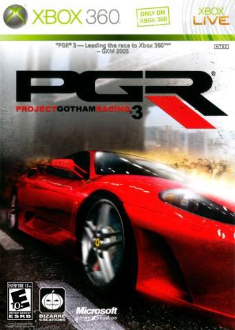 Pgr 3 project gotham racing xbox 360