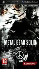 Metal gear solid peace walker psp